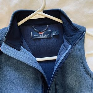 Vineyard Vines boys fleece vest